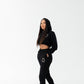2323 Cropped Hoodie
